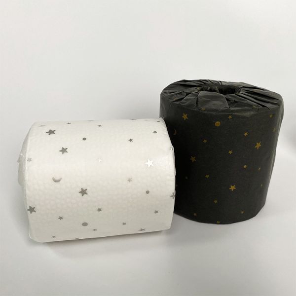 Sinopec Group High Quality Cheap 100% Virgin Bamboo Pulp White Toilet Paper Custom 2ply 3ply Product