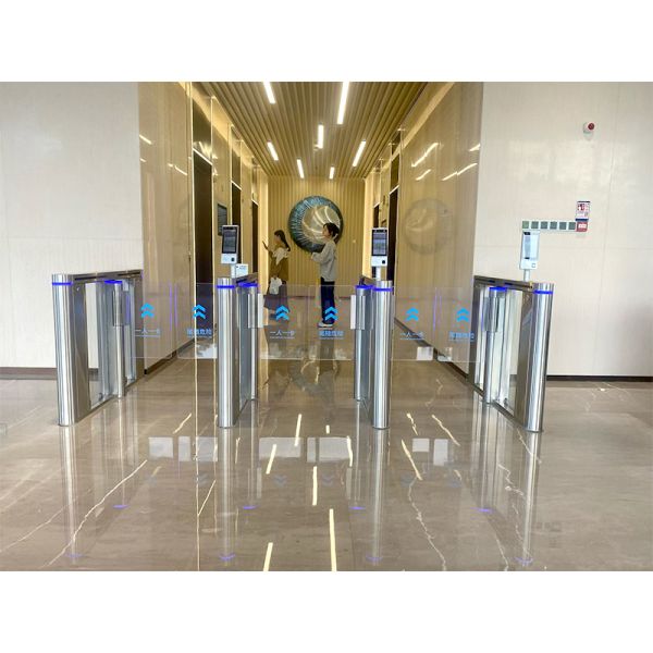 Face / Fingerprint High Speed Gate Turnstile For Outdoor / Office