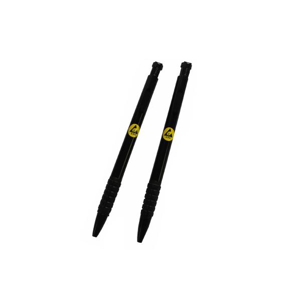 Чернила 3 цветов ручки шарика ESD канцелярские товаров ESD ABS постоянные красные черные голубые