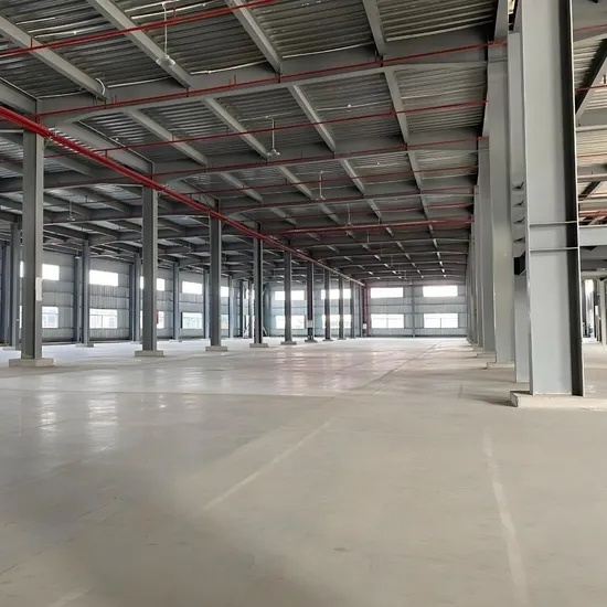 Customizable Steel Warehouse Solutions with Diverse Paint Options