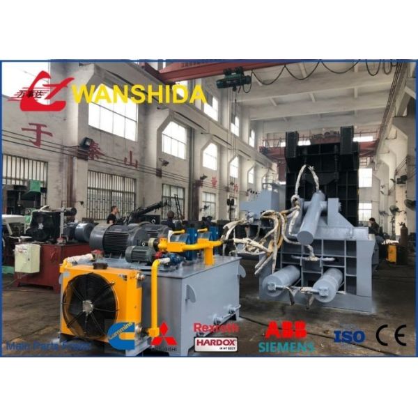 Y83-125 Hydraulic Metal Baler with 1250 kN Press Force and 250 × 250 mm Bale Section for Medium-Scale Scrap Metal Recycling