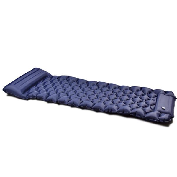 Lightweight Moistureproof Feet On Automatic Inflatable Mattress 190cm Lenght TPU Sleeping Camping Mat
