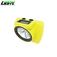 Lâmpada LED subterrânea para mineiros de carvão GLC-6S 25000 Lux de alta potência IP68 Lâmpada de tampa de mineiros sem fio