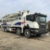 Le camion de machine de camion de pompe de Zoomlion 50M Scania Used Concrete a monté