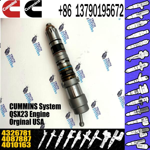 Peça de motor diesel K60 do automóvel/injetor combustível 4002145 de QSK60 QSK45 4087894 4088428 4326781