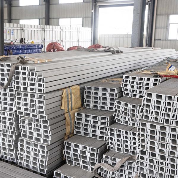 ASTM A276 201 202 304 316 Rolled  Cold Formed C Channel/U Channel Steel Section Trim