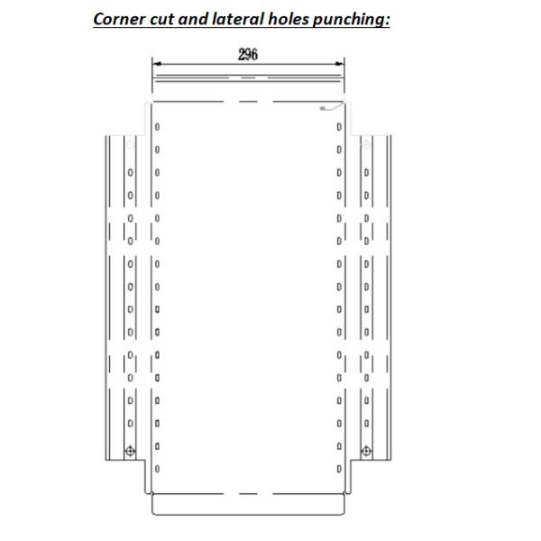 Truss Shelf Panel Rolling Forming Machine Glazed Q235 Steel