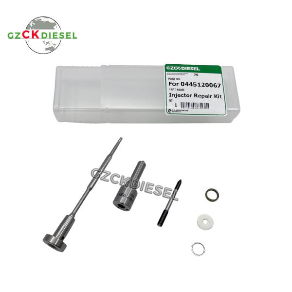 Injector Repair Kit Nozzle DLLA146P1581 Valve F00RJ01479 for 0445120067 0 445 120 067 Injector