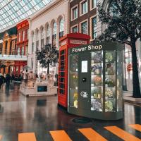 24/7 Access To Fresh Flower Store Vending Machines 220 - 240V High Capacity