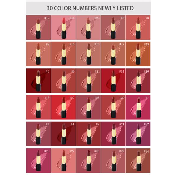 Жидкостная продолжительная штейновая губная помада, сильно пигментированная губная помада водоустойчивое 40г