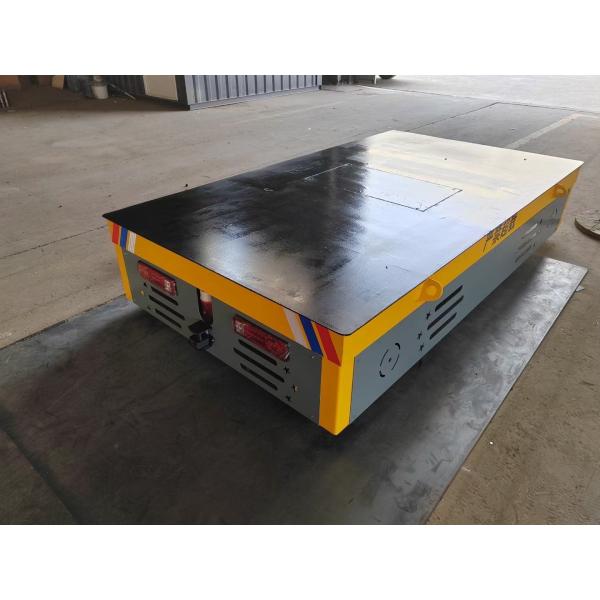 Steel 3t Electric Transfer Cart Remote Control System High Running Distance 50-500m