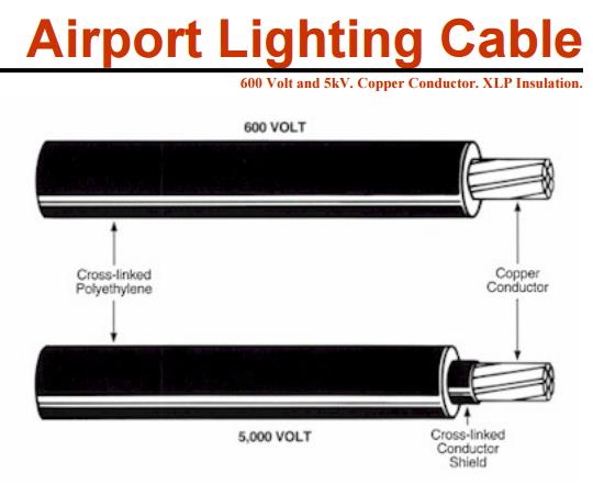 5KV Airfield Lighting Cable  FAA L-824