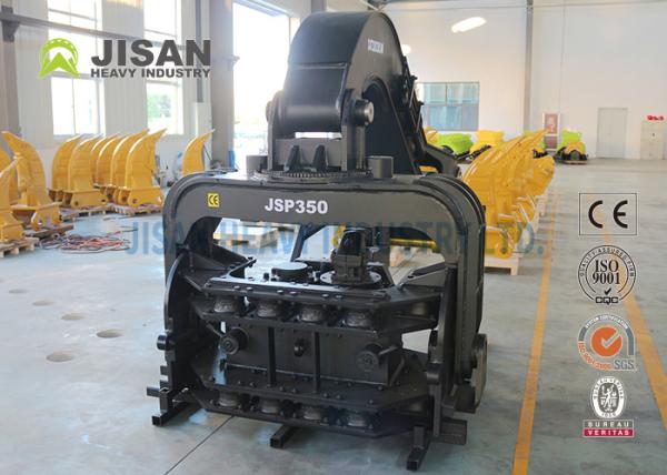 30ton 40ton Excavator montado Vibro hidráulico chapa de aço ou fotovoltaico pilha de cimento motorista martelo para 320C Excavator
