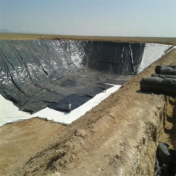 Projetos impermeáveis à piscina GM13 Geomembrana de HDPE de 1,5 mm de espessura para revestimentos de borracha externos