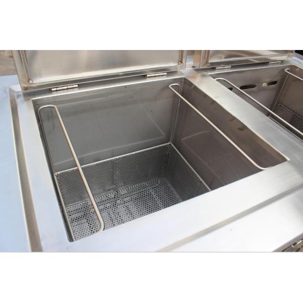 77 Liter Ultrasonic Industrial Cleaning Equipment With Hot Air Drying Tank , 28kHz / 40kHz
