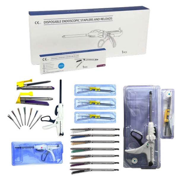 Enhanced Gripping Power Disposable Linear Cutter Stapler Effectively Clamping And Firing