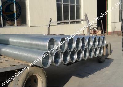 Limpeza fácil da grande filtragem de Johnson Wedge Wire Screens For da zona aberta