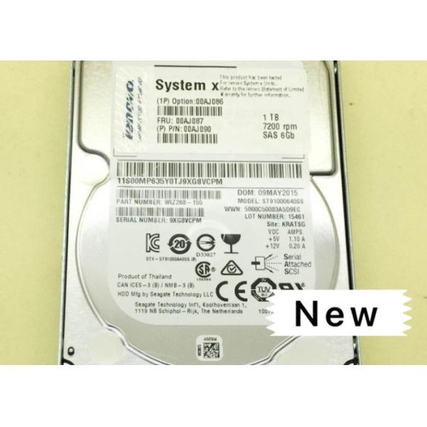 00AJ086 00AJ087 IBM Hard Disk 1T SAS 7.2K 2.5 M5 X6 00AJ141 Superior Data Integrity