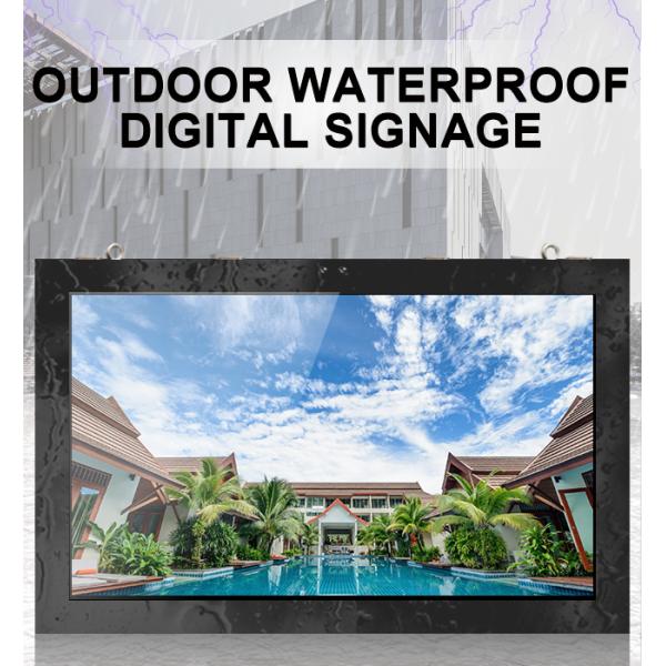 65 цифров метро Nits IP55 дюйма 2500 водоустойчивое Signage касание не