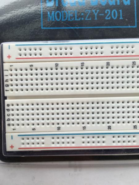 ABS Housing Material Round Hole Breadboard Circuit Projects 3 Binding Posts