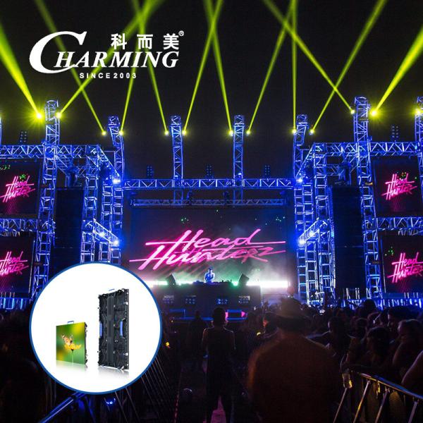 P3.91 Exibição de parede de vídeo LED no exterior Panel de aluguel Eventos Concerto de palco 3840HZ Alta atualização