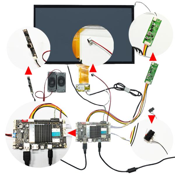 15.6 Inch High Definition LCD Touch Display 1920x1080 EDP Interface With Motherboard Kit