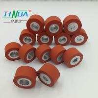 Surface lisse Température élevée de 350 degrés Roue à rouleaux en silicone élastomère pour PFAFF