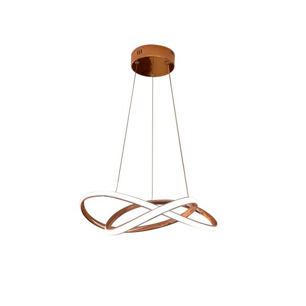 Modern Design Nordic Style Aluminum Lamp Restaurant Lobby 166w Led Chandelier Lamp