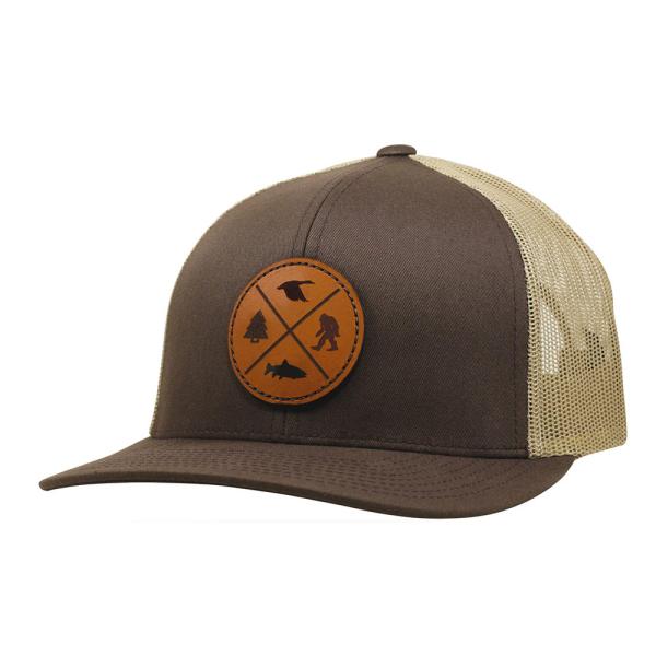 58cm Breathable Polyester Embroidery Baseball Caps 6 Panel Trucker Hat