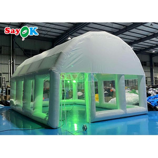 ТПУ надувный купол с пузырьком, крытый воздушным покрытием, палатка для воды 23x18 футов