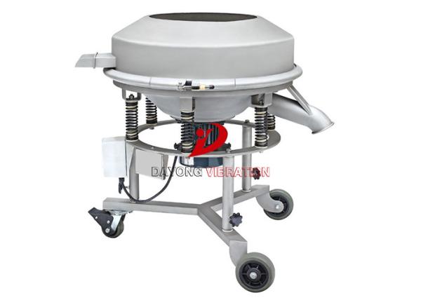 Vertical High Frequency 0.35kw Vibrating Sieve Separator