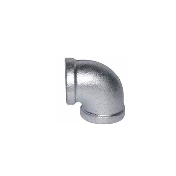 Equal 90 Banded 1 2 Inch Iron Pipe Fittings , ANSI Malleable Iron Elbow For Water Pipe