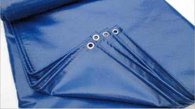 Heavy Duty PVC Clear Vinyl Tarps , PVC Vinyl Tarpaulin With Eyelets