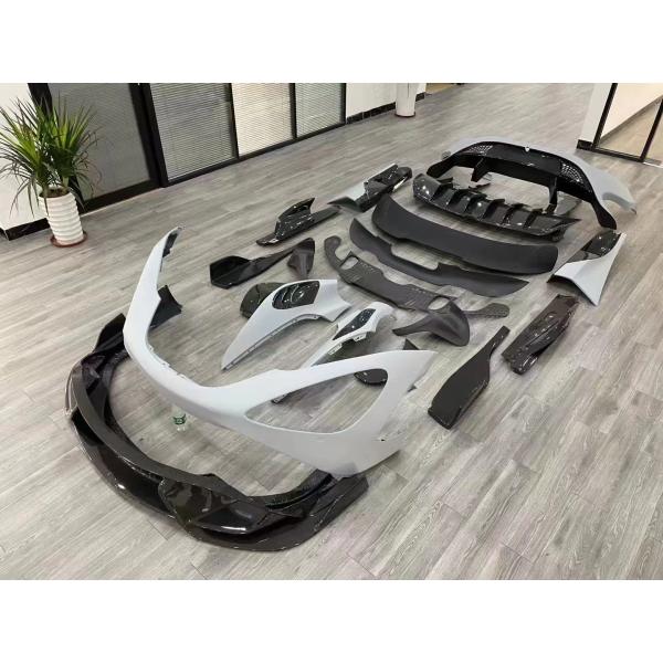 Pour McLaren 720s Body Kit 720S améliore le 765LT Style Carbon Fiber avant et arrière pare-chocs Spoiler Body Kit
