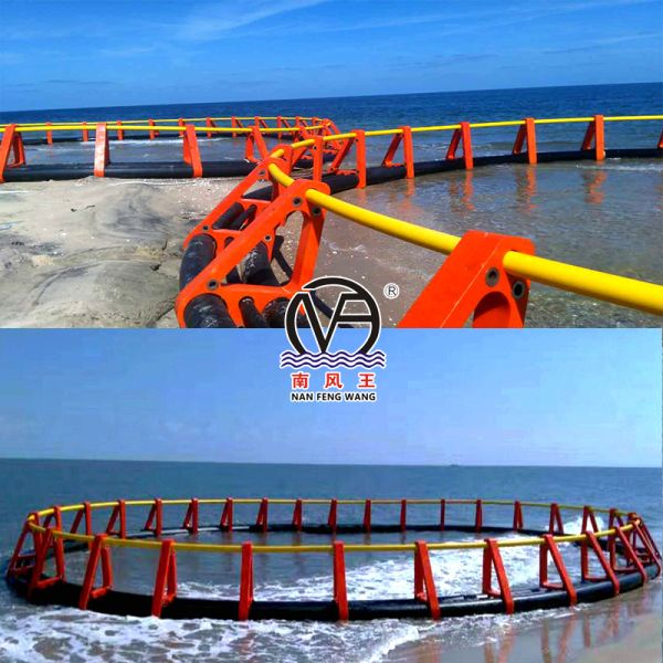 Marine Circular Fish Cage Engineered With Anti Wave Technology And Reinforced Structural Components For Fish Farming In Typhoon Prone Sea Areas