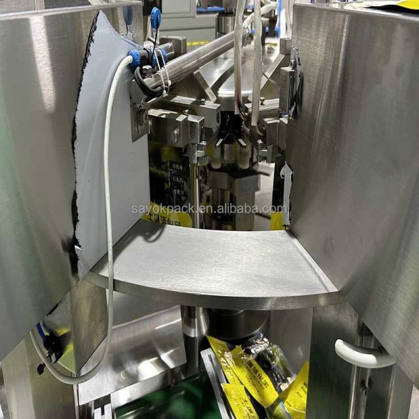 Auger Filler Type Automatic Tea Powder Premade Pouch Filling Packing Machine
