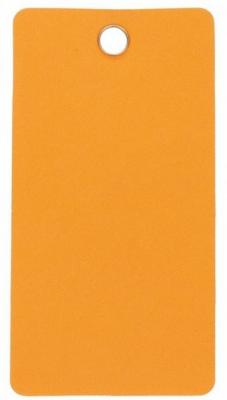 General Lockout Plastic Safety Tag Blank Tag H14.605*W7.62cm For Industrial Safety
