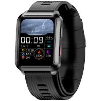 Dispositivo médico Smartwatch de oxigênio no sangue para temperatura corporal IP67 com tela grande