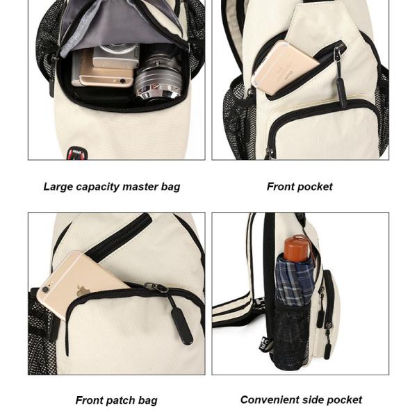 Sympathybag Ins Style Single or Double Shoulder Chest Bag Multifunctional Wholesale