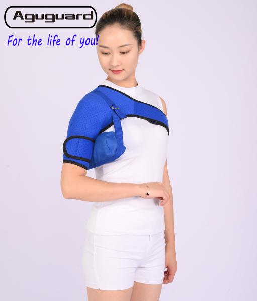 Breathable Neoprene Shoulder Support Fully Adjustable Washable Brace for Men Women
