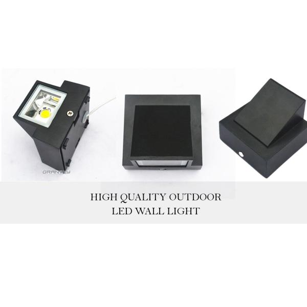 3W Waterproof Outdoor Wall Mounted LED Wall Lights For Decoratings Ideas