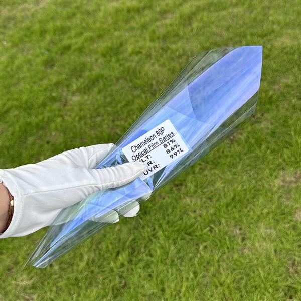 Bleu industriel High HD Chameleon Tinture du pare-brise 99%UVR Durable