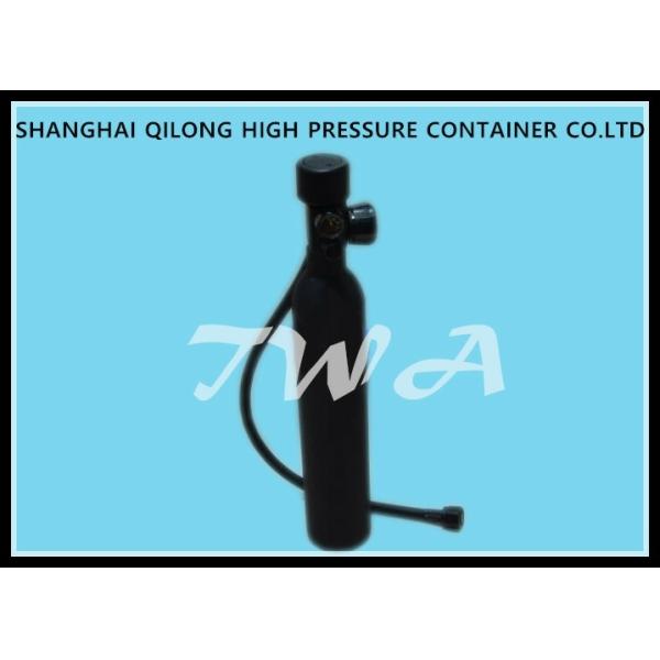Small Portable 8L Oxygen Scuba Diving Cylinder With High Pressure Reducing Valve