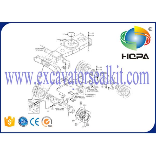 Передача #81Н6-40030 Робекс частей экскаватора Р200В-7А Р200В-7 Р210В-9С гидравлическая