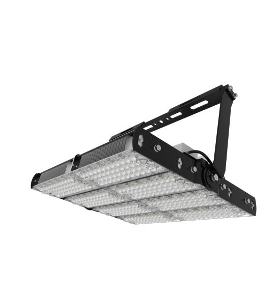 140000 lumen LED luz de estádio exterior em 40m alto mastro poste de iluminação 1000W China luzes do futuro