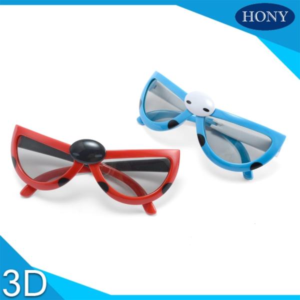 Kids 3D Glasses With Anti Scratch Circular Polarized Lens For Long Time Use