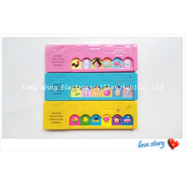 Персонализированное животное 6 кнопок звучит книга для крытой говорящей книги детей.