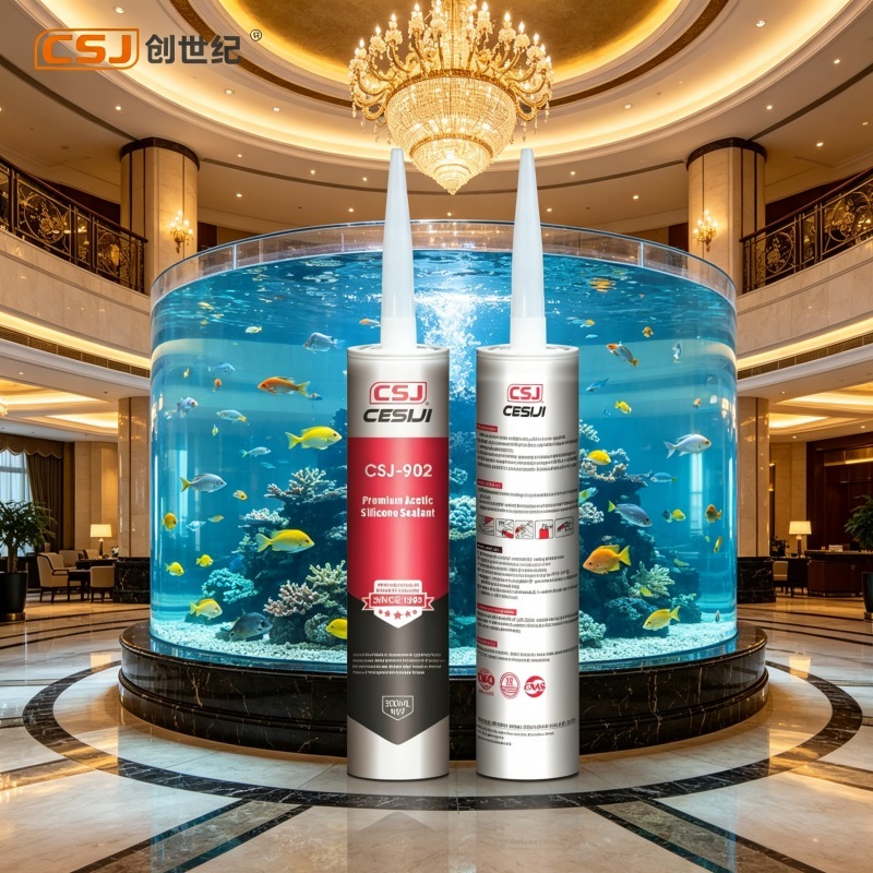 Acetic Silicone Sealant Fast Curing Waterproof Sealant For Aquariums And Pools