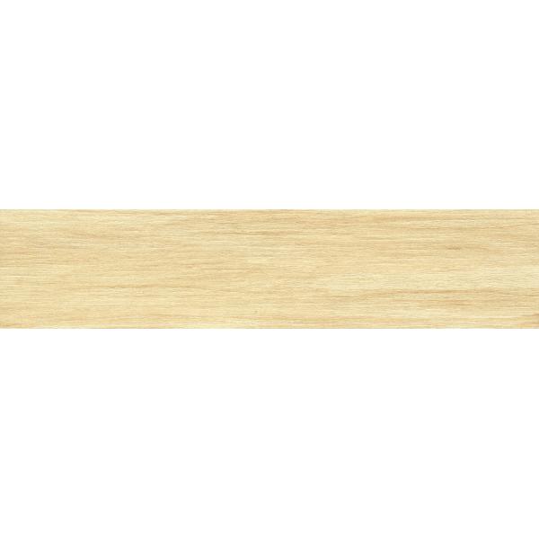 Pastoral Style Timber Ceramic Floor Tiles Golden Ripe Breath For Hotel