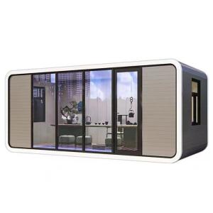 Popular 40ft Outdoor Modern Casa Prefab Villa Mobile Escritório de Trabalho Pod